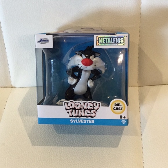 Looney Tunes Sylvester Die-Cast Figure - Black and White - Picture 1 of 2